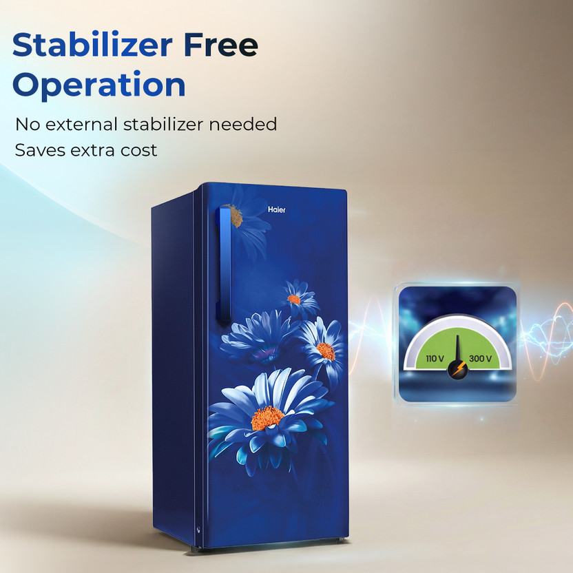 Haier 190 L Direct Cool Single Door 2 Star Refrigerator with Fas - Image 4
