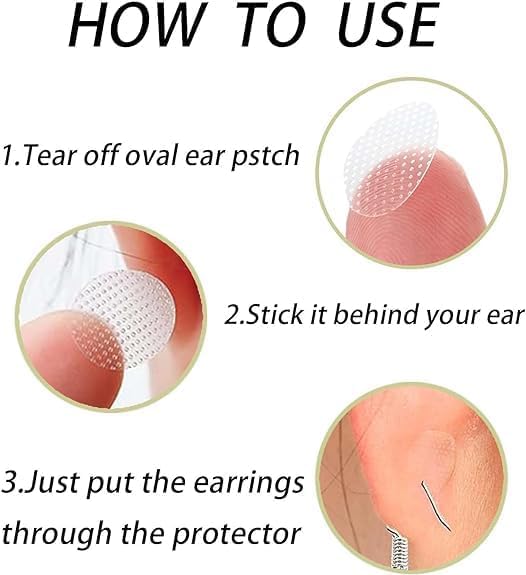 Premium Earlobe support patches