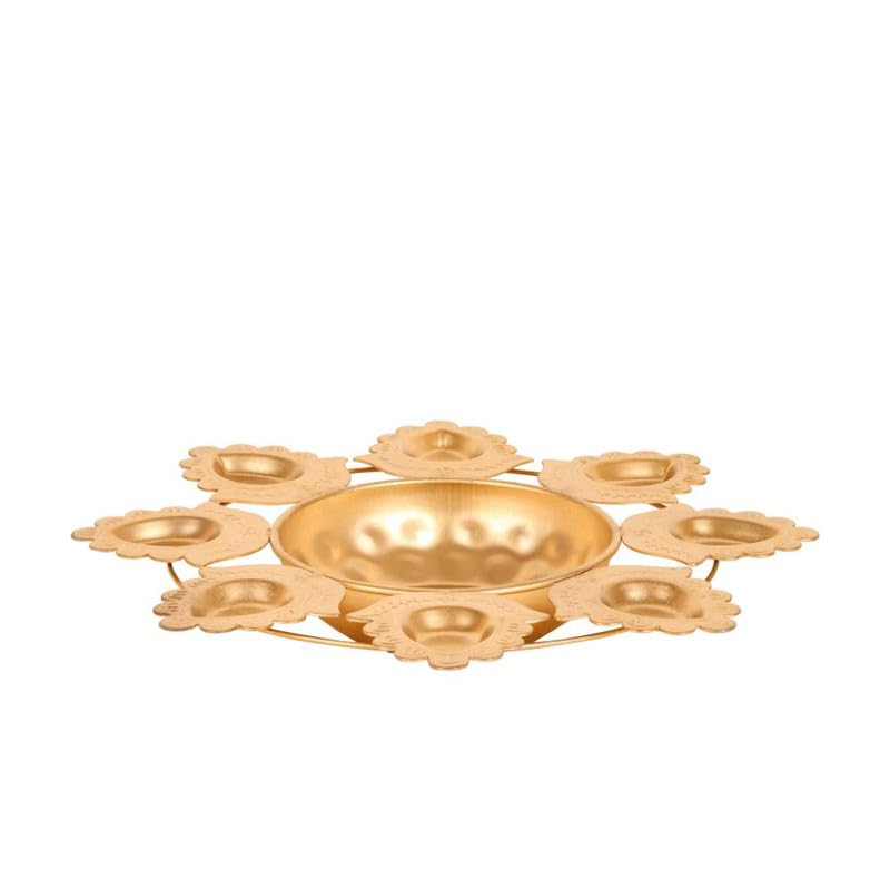 SWAY Home Decor Golden Metal