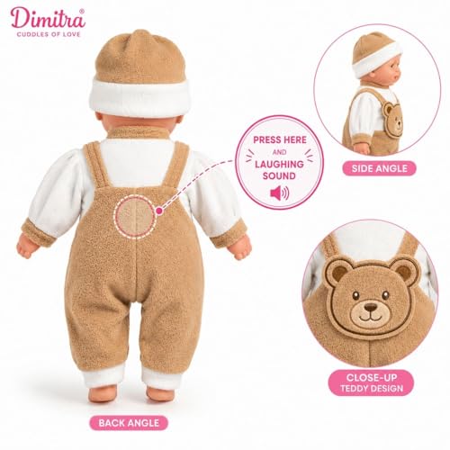 Dimitra 43cm Cute Baby Boy