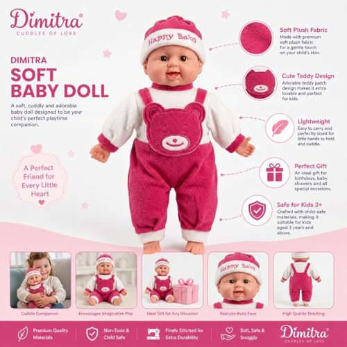 Dimitra 43cm Cute Baby Boy