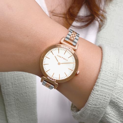 Joker & Witch Metallic Watch for Women - Image 2