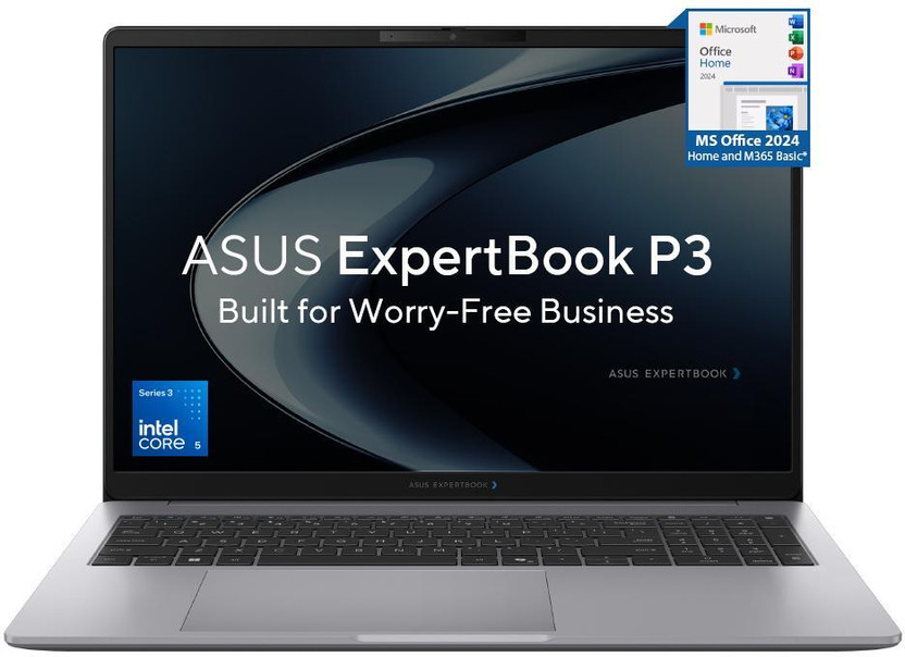ASUS ExpertBook P3 AI PC IR Cam with 1 Yr ADP Intel Core 5 320 -