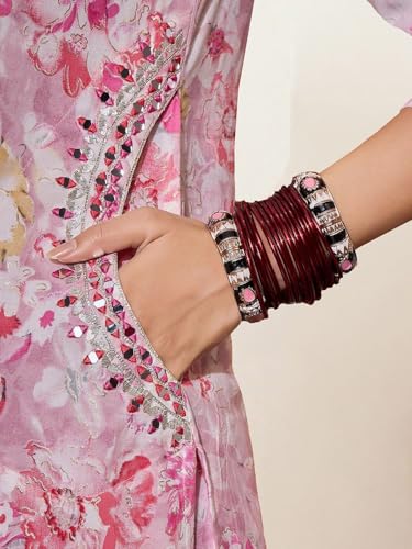 ishin Women Pink Rayon 2Pcs Kurta Set.. (INWKTAW24584_PN) - Image 3