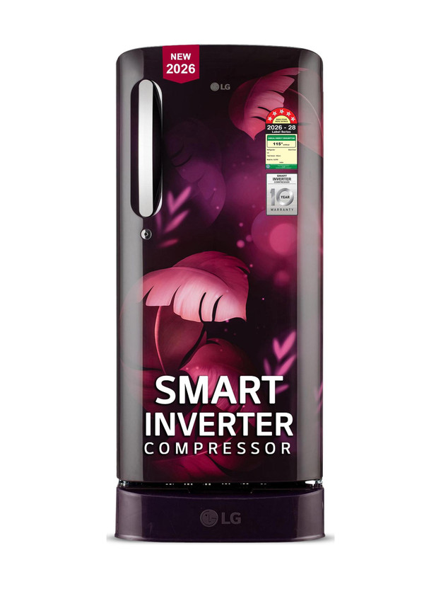 LG 185 L Direct Cool Single Door 4 Star Refrigerator with Base Dr - Image 7