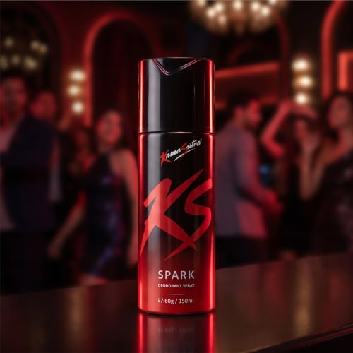 KAMA SUTRA Spark Deodorant Spray for Men, 145g/220ml - Image 6
