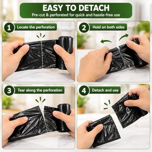 Warmfinity Garbage Bags for Dustbin, 19 x 21 Inches - Image 4