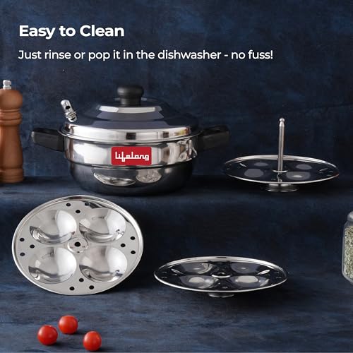 Lifelong Idli Cooker 3 Plate