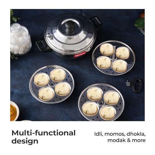 Lifelong Idli Cooker 3 Plate