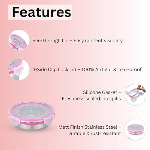 STEELLOCK Stainless Steel Airtight Container
