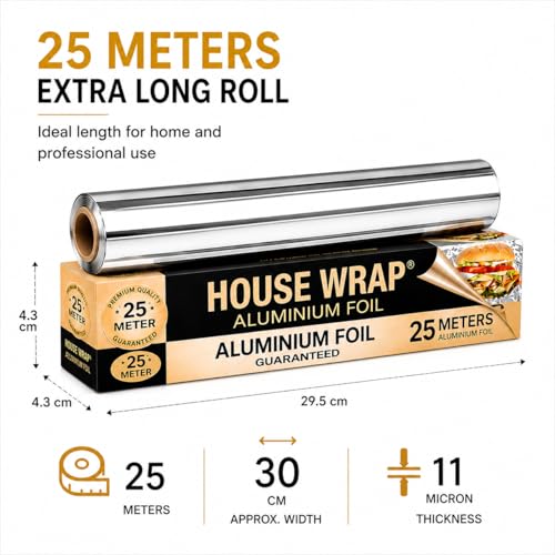 House Wrap Aluminium Foil Paper