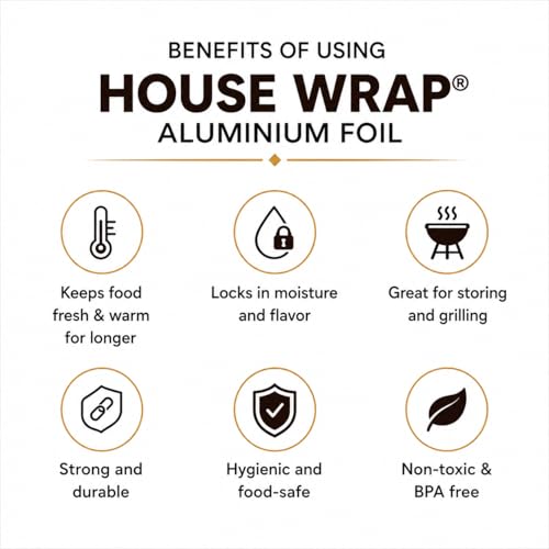 House Wrap Aluminium Foil Paper