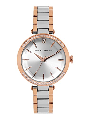French Connection Analog Women's Watch (Dial Colored Strap)