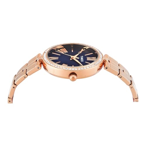TIMEX Blue Round Dial Analog Women's Watch - TWEL22503 - Image 3