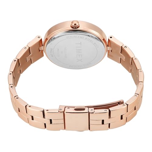TIMEX Blue Round Dial Analog Women's Watch - TWEL22503 - Image 4