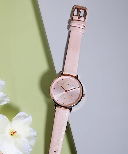 French Connection Hazel Pink Round Analog Watch for Women - FCN00080F - Image 2