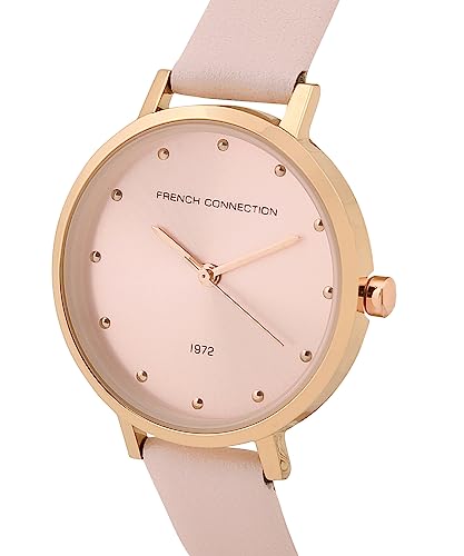 French Connection Hazel Pink Round Analog Watch for Women - FCN00080F - Image 4