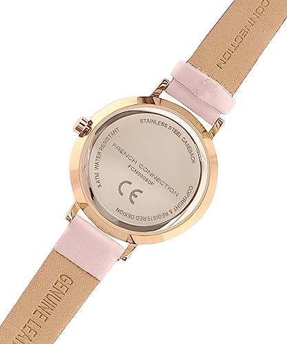 French Connection Hazel Pink Round Analog Watch for Women - FCN00080F - Image 6