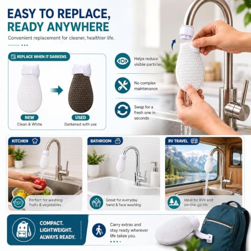 MotiBa10 pcs Cotton Water Filter