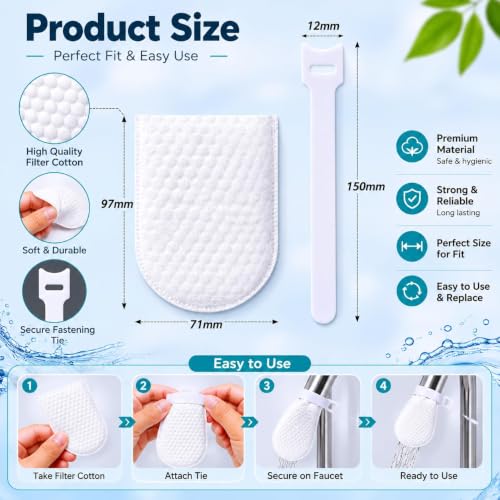 MotiBa10 pcs Cotton Water Filter