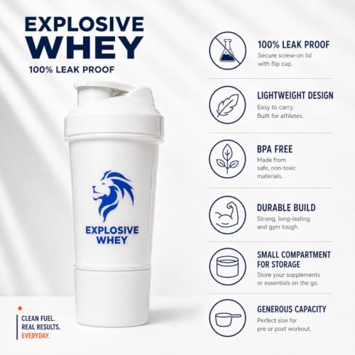 EXPLOSIVE WHEY Protein Shaker Bottle