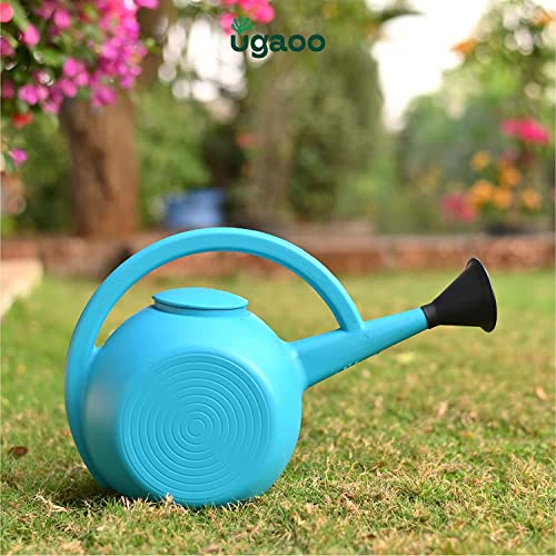 Ugaoo 5 Litre Large Plant Watering Can for Garden-Sky Blue - Image 3