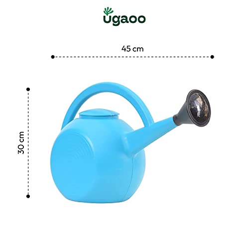 Ugaoo 5 Litre Large Plant Watering Can for Garden-Sky Blue - Image 7