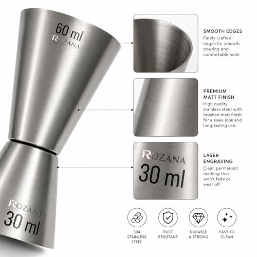Stainless Steel Peg Measure 30ml