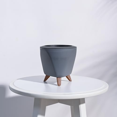 UGAOO Lagos Pot - Grey | Flower Pot for Indoor, Outdoor, Home, Garden