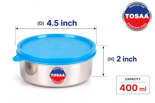TOSAA Stainless Steel Sigma Container