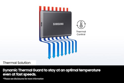 Samsung T7 2TB, Portable SSD