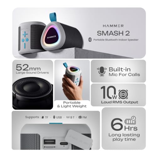 HAMMER Smash 2 Bluetooth Speaker