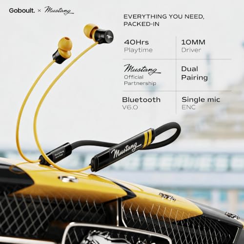GOBOULT Mustang TuneX Bluetooth Earphone