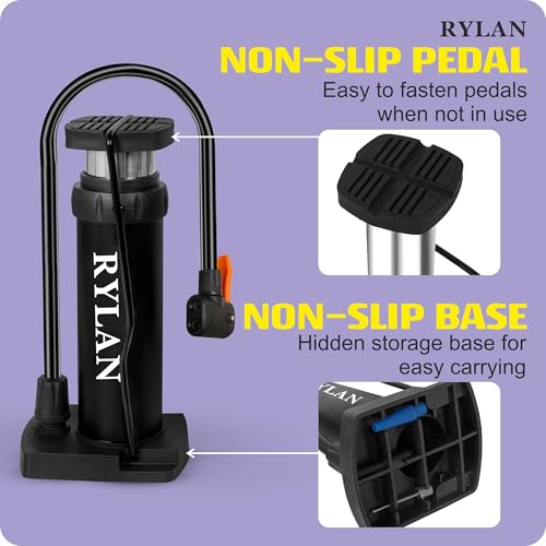 Rylan Bicycle Foot Pump