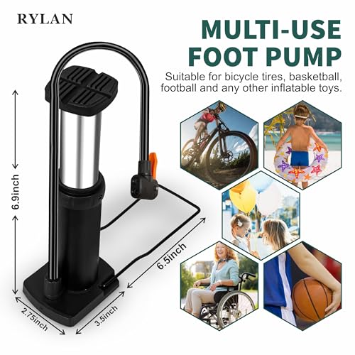 Rylan Bicycle Foot Pump
