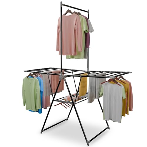 Lifelong Foldable Clothes Drying Stand