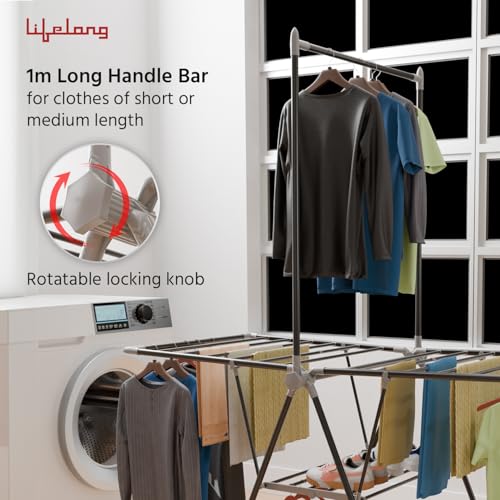 Lifelong Foldable Clothes Drying Stand