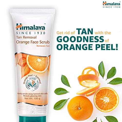Himalaya Tan Removal Orange Face Scrub, 50g - Image 2