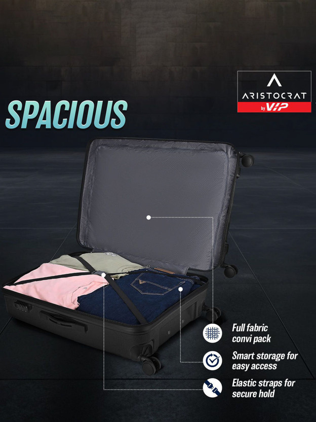 ARISTOCRAT Hard Body Set of 2 Luggage 8 Wheels - Invictus Set of - Image 5