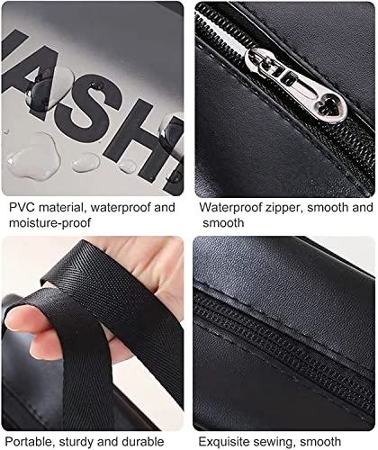 KASHIVAL Clear Travel Toiletry Bags