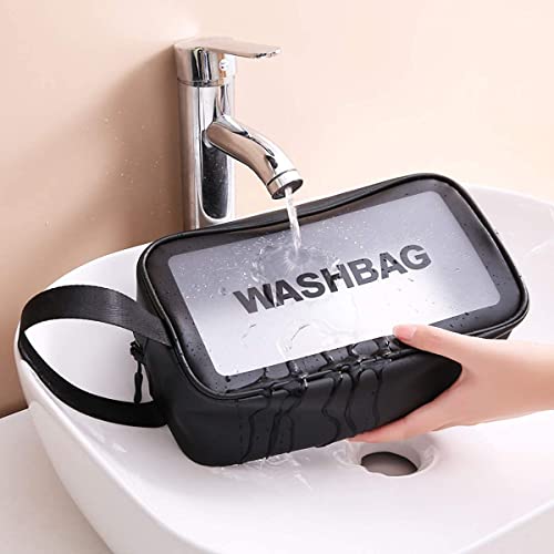 KASHIVAL Clear Travel Toiletry Bags