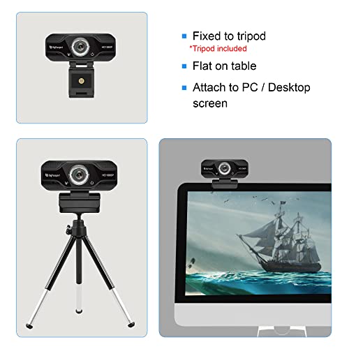 BigPassport 1080P Full HD Webcam