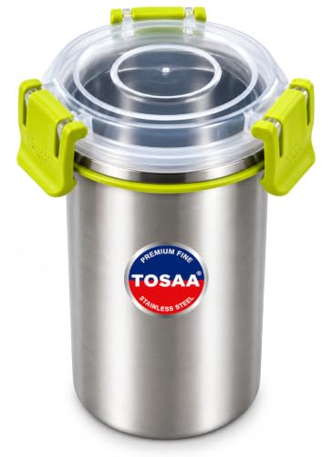 TOSAA Premium Stainless Steel Airtight