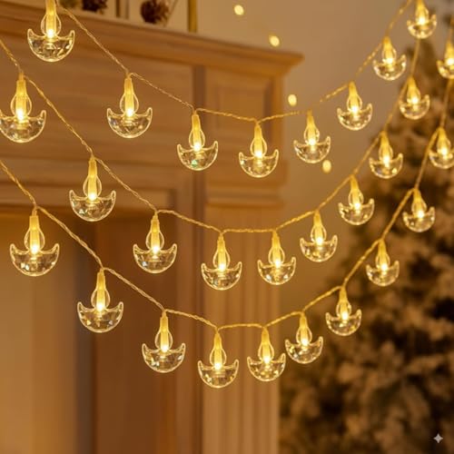 One94Store Crystal Diya LED String