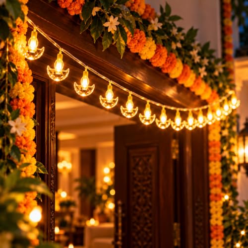 One94Store Crystal Diya LED String