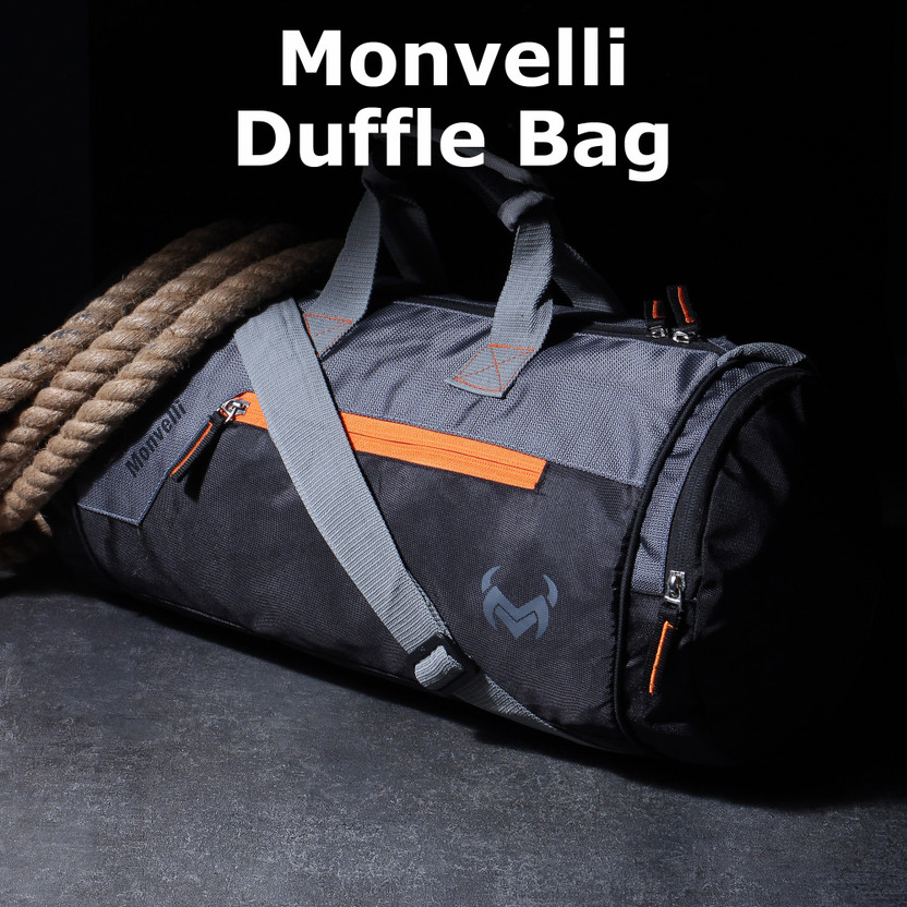 MONVELLI GYM BAG (Black, Kit Bag) - Image 2