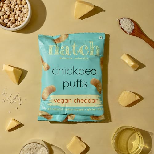 Natch Chickpea Protein Puffs, Healthy