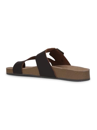 Bata Men Casual Thong Slipper - Dark Brown - Image 3