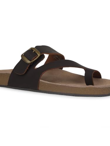 Bata Men Casual Thong Slipper - Dark Brown - Image 5