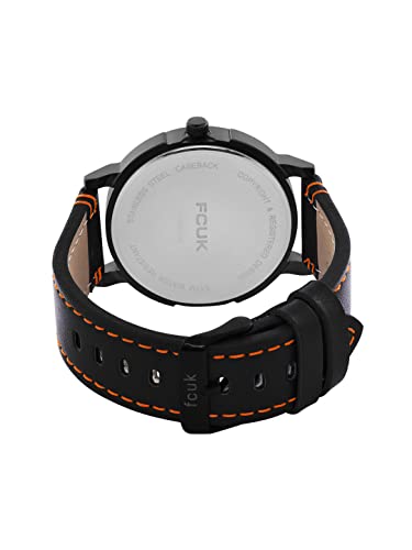 FCUK Analog Black Dial Watch for Men - FK00013C - Image 4